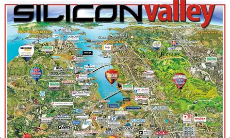 Silicon Valley Map